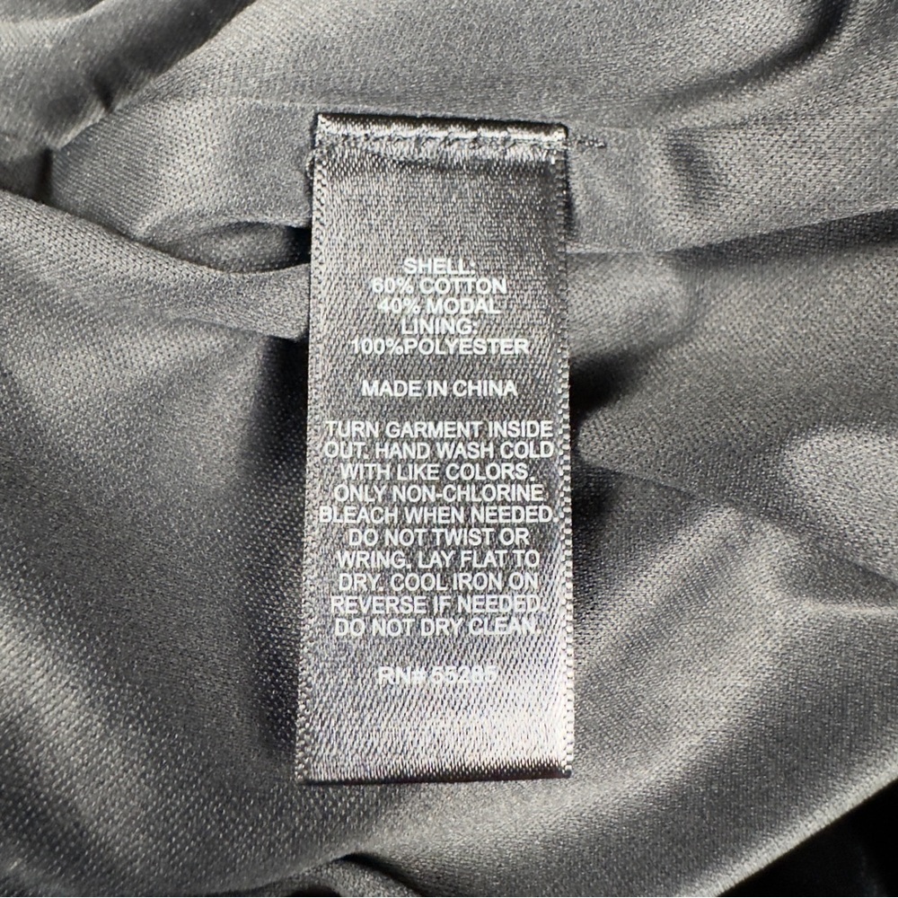 Express Chic Black And Silver Patterned Skirt Siz… - image 6